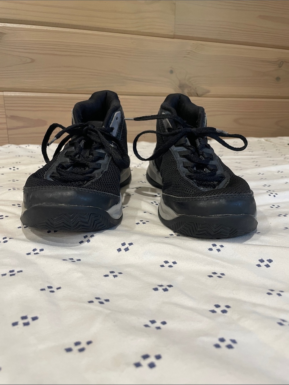 Black Nike shoes